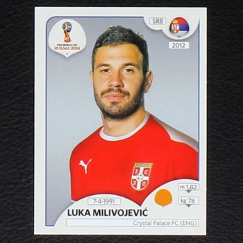 Milivojevic Panini Sticker No. 425 - Russia 2018