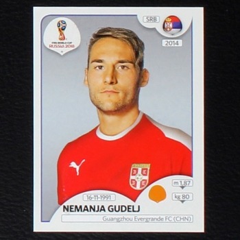 Gudelj Panini Sticker No. 427 - Russia 2018