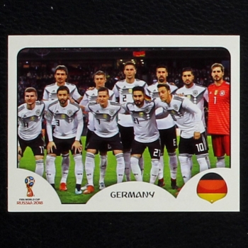 Team Germany Panini Sticker No. 433 - Russia 2018