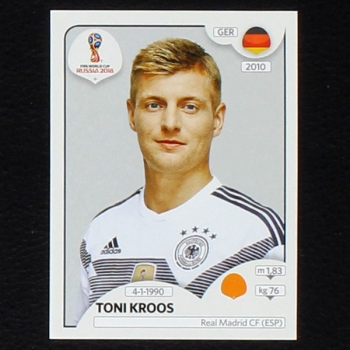 Kroos Panini Sticker No. 441 - Russia 2018