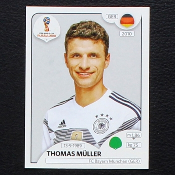 Müller Panini Sticker No. 450 - Russia 2018