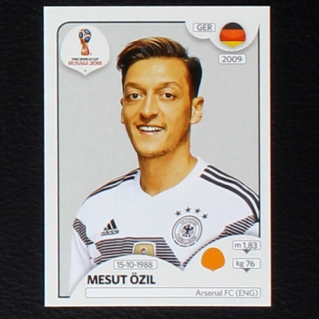 Özil Panini Sticker No. 447 - Russia 2018