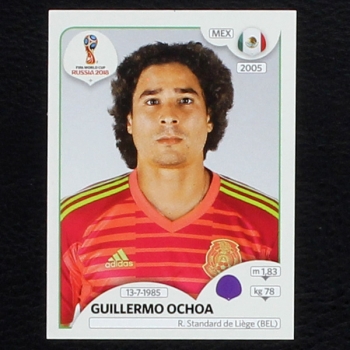 Ochoa Panini Sticker No. 454 - Russia 2018