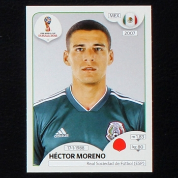 Moreno Panini Sticker No. 457 - Russia 2018