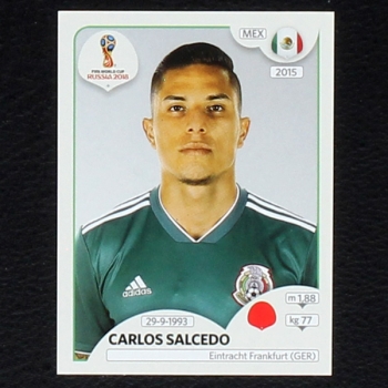 Salcedo Panini Sticker No. 460 - Russia 2018