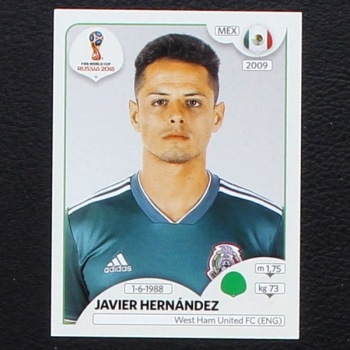 J. Hernandez Panini Sticker No. 470 - Russia 2018