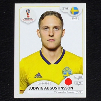 Augustinsson Panini Sticker No. 479 - Russia 2018