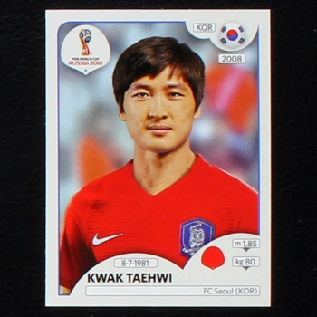 Taehwi Panini Sticker No. 497 - Russia 2018