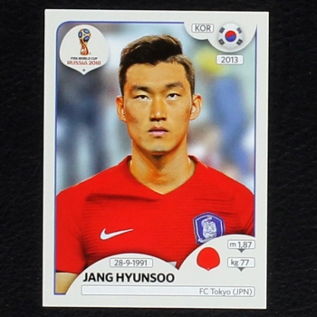 Hyunsoo  Panini Sticker No. 499 - Russia 2018