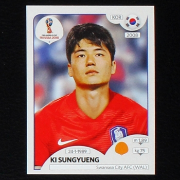 Sungyueng Panini Sticker No. 502 - Russia 2018