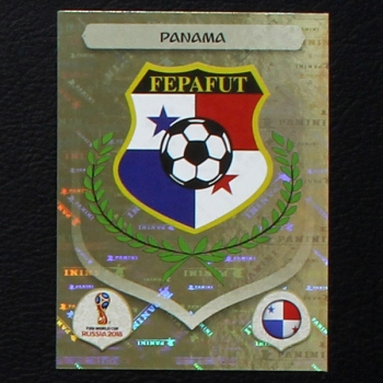 Badge Panama Panini Sticker No. 532 - Russia 2018