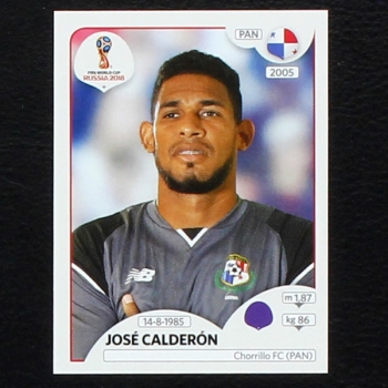 Calderon Panini Sticker No. 535 - Russia 2018