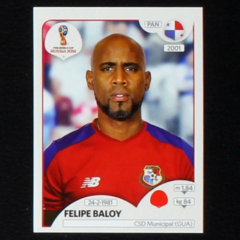 Baloy Panini Sticker No. 542 - Russia 2018