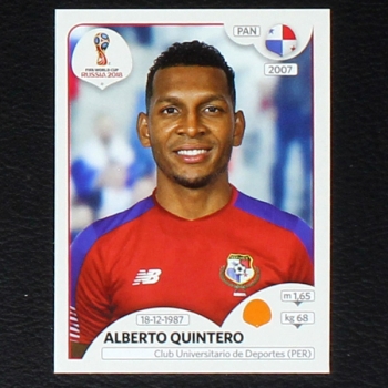 Quintero Panini Sticker No. 546 - Russia 2018