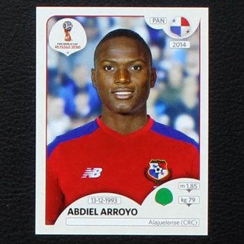 Arroyo Panini Sticker No. 551 - Russia 2018