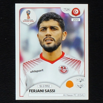 Sassi Panini Sticker No. 561 - Russia 2018