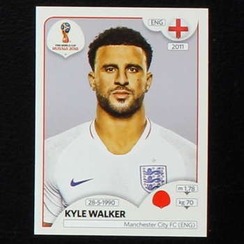 Walker Panini Sticker No. 577 - Russia 2018