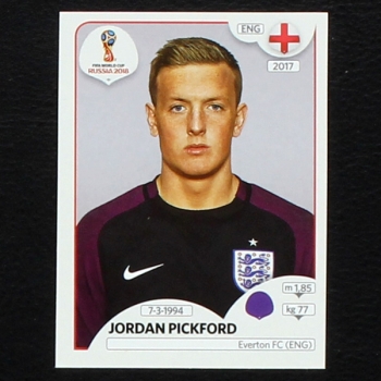 Pickford Panini Sticker No. 575 - Russia 2018