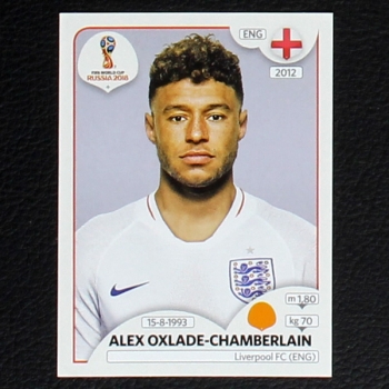 Oxlade-Chamberlain Panini Sticker No. 583 - Russia 2018