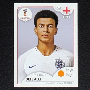 Alli Panini Sticker No. 584 - Russia 2018