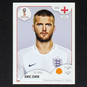 Dier Panini Sticker No. 585 - Russia 2018