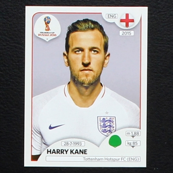 Kane Panini Sticker No. 589 - Russia 2018