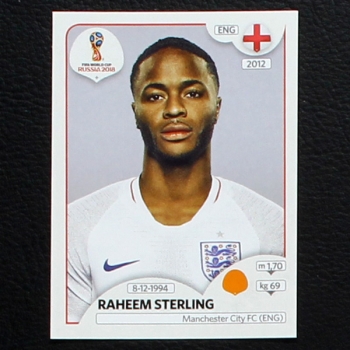 Sterling Panini Sticker No. 588 - Russia 2018