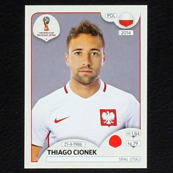 Cionek Panini Sticker No. 599 - Russia 2018