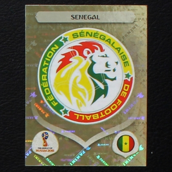 Wappen Senegal Panini Sticker No. 612 - Russia 2018