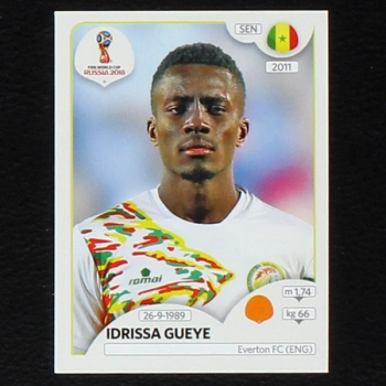 Gueye Panini Sticker No. 621 - Russia 2018