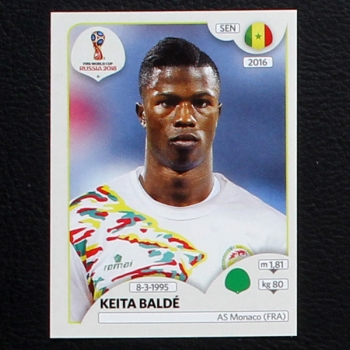 Balde Panini Sticker No. 628 - Russia 2018