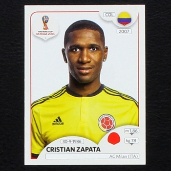 Zapata Panini Sticker No. 635 - Russia 2018