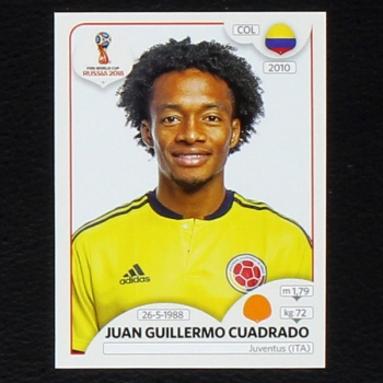 Cuadrado Panini Sticker No. 641 - Russia 2018