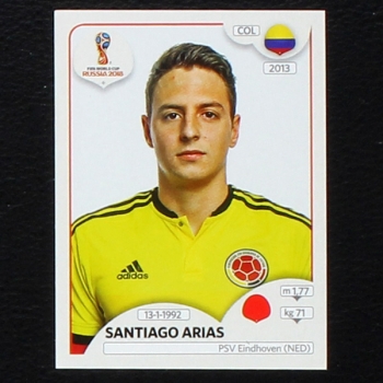 Arias Panini Sticker No. 636 - Russia 2018