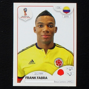 Fabra Panini Sticker No. 637 - Russia 2018