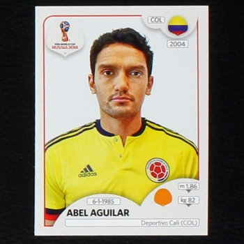 Aguilar Panini Sticker No. 642 - Russia 2018