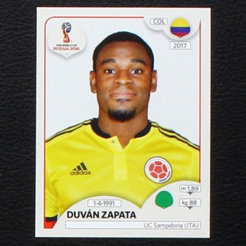 Zapata Panini Sticker No. 651 - Russia 2018