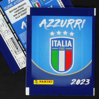 Azzurri 2023 Panini Sticker Tüte - Omaggio Version