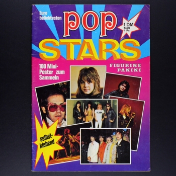 Pop Stars 1973 Panini sticker album