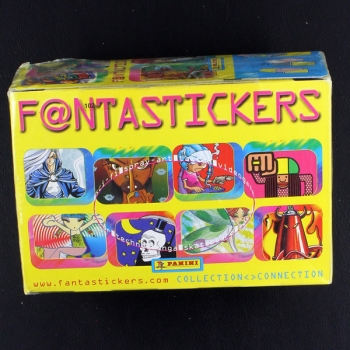 Fantastickers Panini Box mit 50 Sticker Tüten