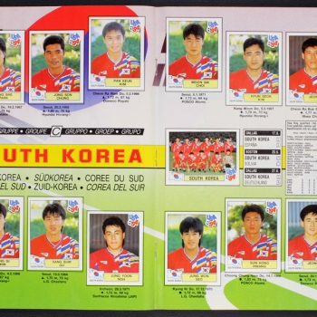 USA 94 Panini Sticker Album komplett - Swiss Version