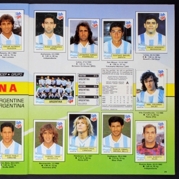 USA 94 Panini Sticker Album komplett - Swiss Version