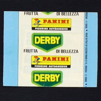 Euro 88 Panini Sticker Tüte - Derby Version