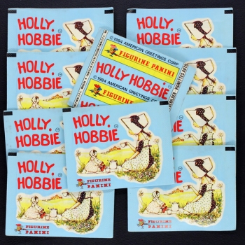 Holly Hobbie 1984 Panini 10 Sticker Tüten