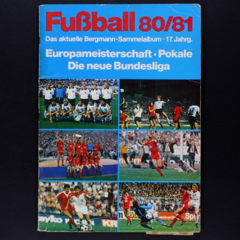 Fußball 80 Bergmann Sticker Album