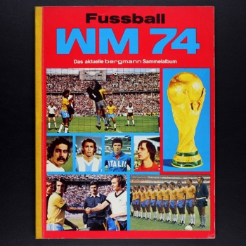Fußball WM 74 Bergmann Sticker Album