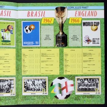 World Cup Story Panini Sticker Album komplett