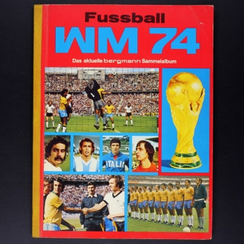 Fußball WM 74 Bergmann Album
