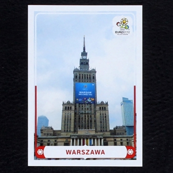 Warszawa Panini Sticker No. 12 - Euro 2012