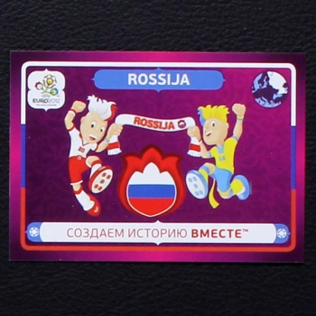 Rossija Panini Sticker No. 32 - Euro 2012